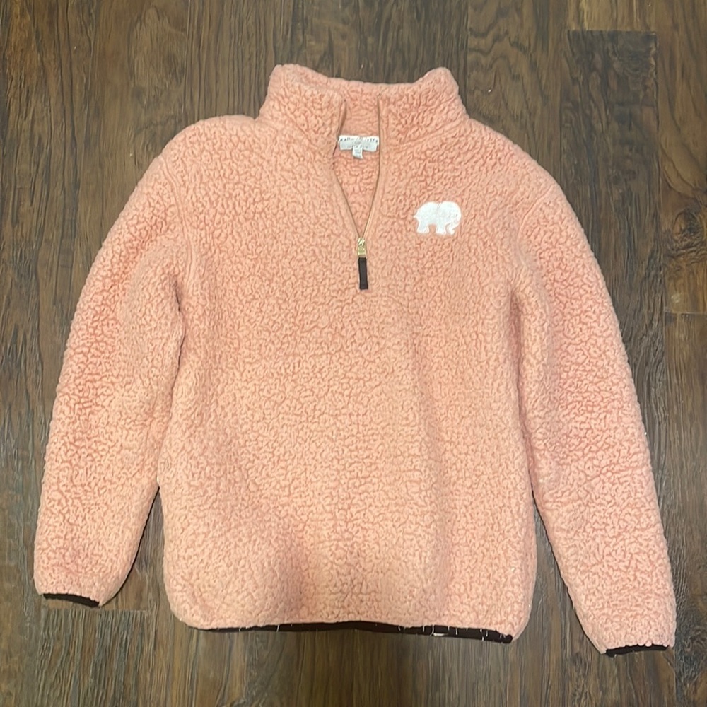 ivory ella fleece blush pink